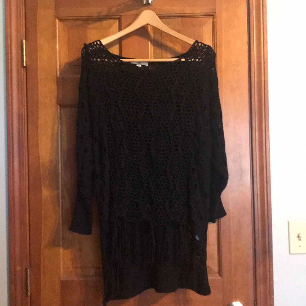 Ya of Los Angeles black sweater